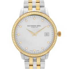Raymond Weil Toccata Steel Diamond MOP Dial Quartz Ladies Watch 5388-SPS-97081