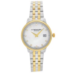 Raymond Weil Toccata Two-Tone Steel White MOP Dial Ladies Watch 5988-STP-97081