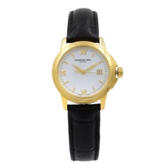 Raymond Weil Tradition Steel White Roman Dial Quartz Ladies Watch 5376-P-00307