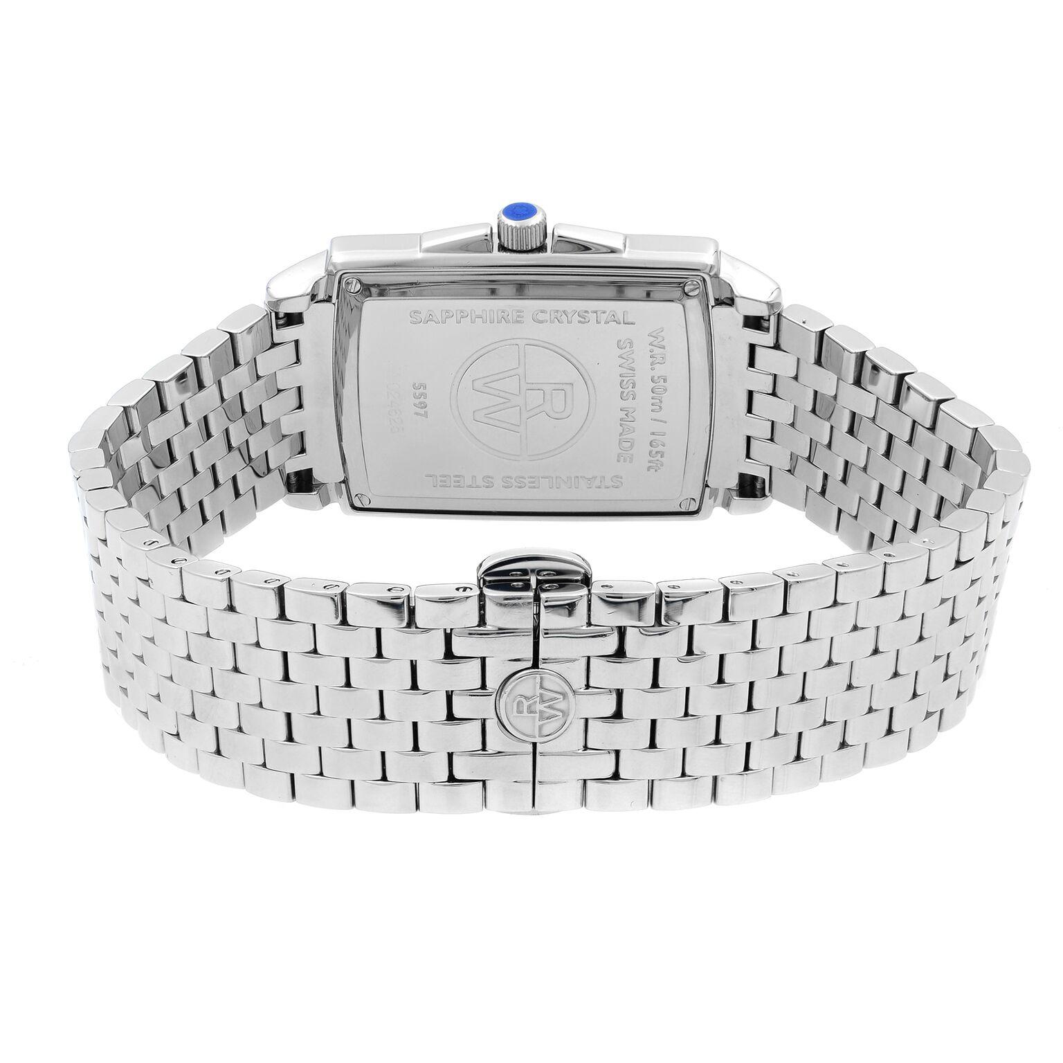 Raymond Weil Tradition Steel White Roman Dial Quartz Men's Watch 5597-ST-00300 1