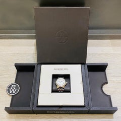 Raymond Weil Watch, Genève Stainless Steel Sapphire Crystal, Swiss Made, Blue RW