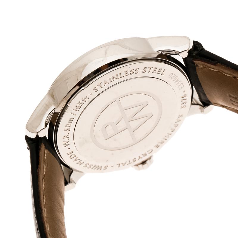 Raymond Weil White Stainless Steel Tradition 5376 Women's Wristwatch 26 mm In Good Condition In Dubai, Al Qouz 2