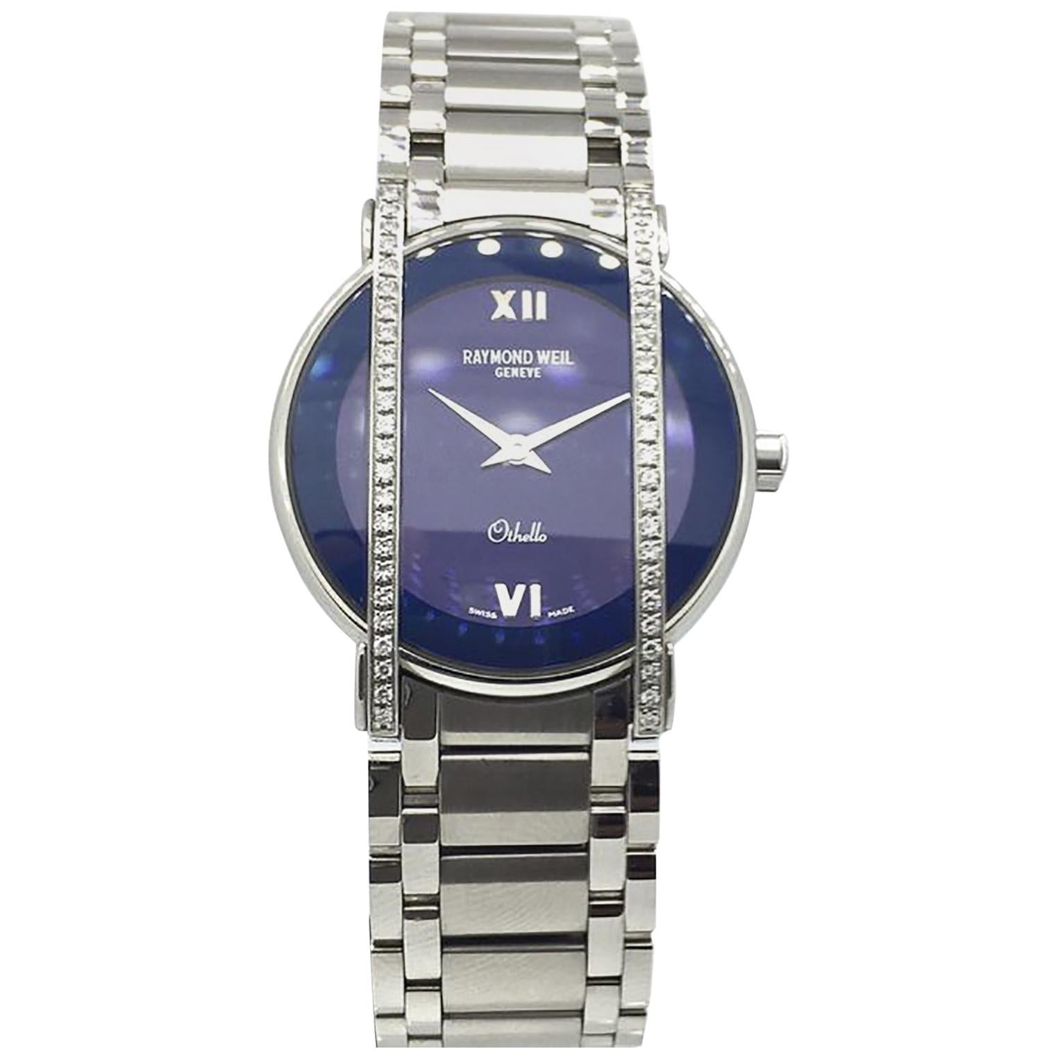 Raymond Weill Othello Diamond Women's Watch For Sale