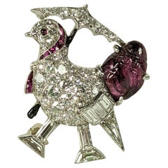 Raymond Yard Art Deco Cartoon Chickadee
