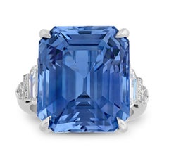 Raymond Yard Ceylon Sapphire Ring, 24.90 carats