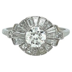 Raymond Yard GIA Certified 0.67 Carat Platinum Diamond Engagement Ring