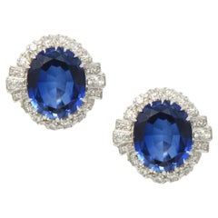 Pendientes Raymond Yard Zafiro Diamante