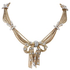 Diamond Multi-Strand Necklaces
