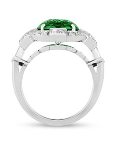 Raymond Yard Untreated Paraiba Ring, 4.60 Carats