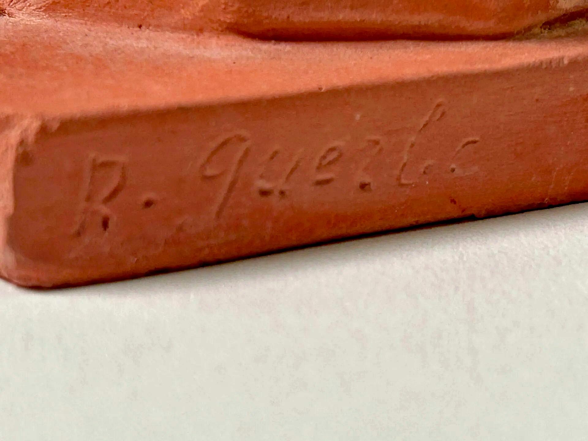 Art Déco Raymonde Guerbe (1894-1995) scultura art déco in terracotta naturale, circa 1930 in vendita