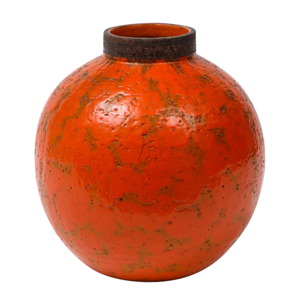 orange pottery