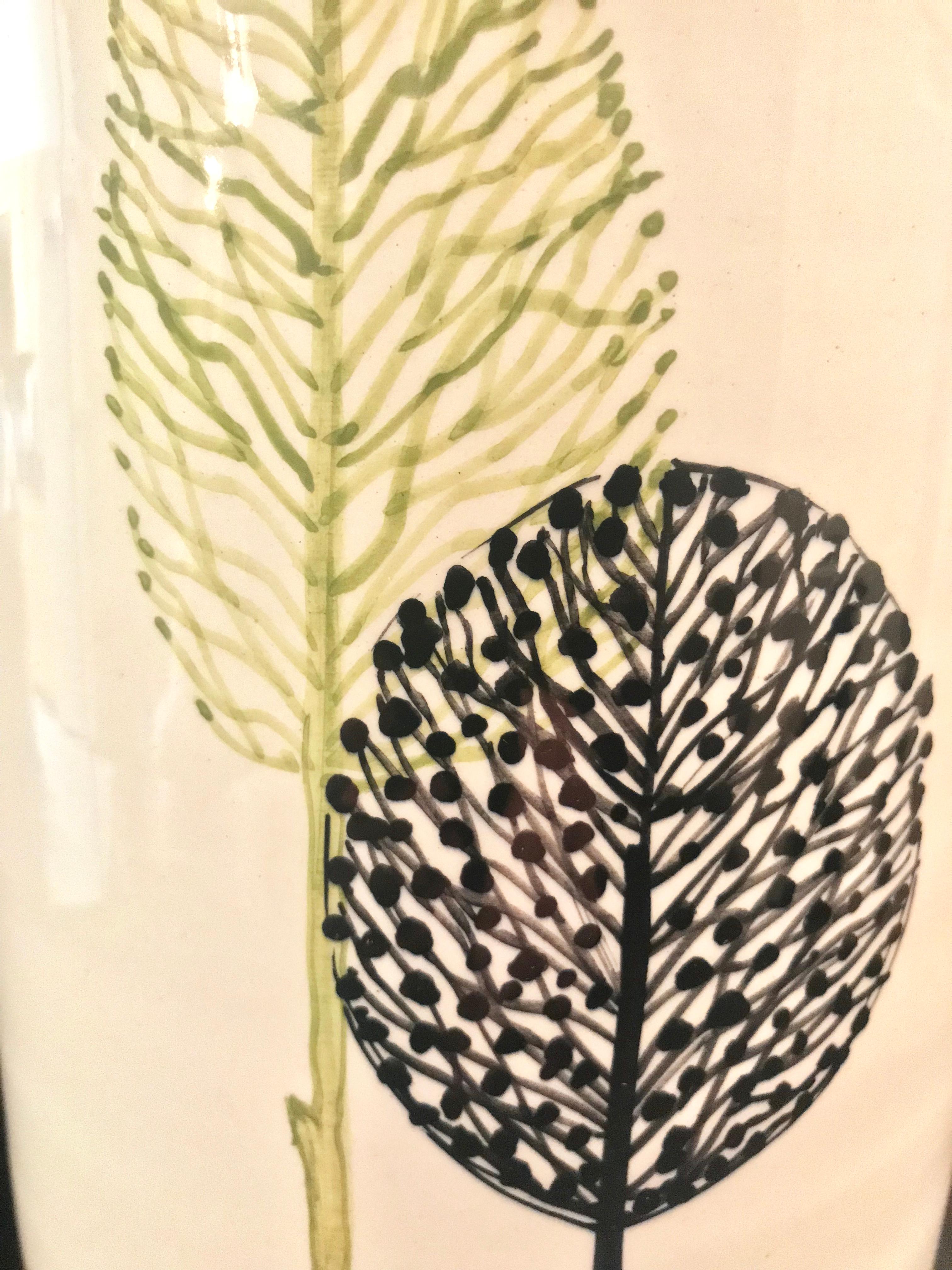 Raymor Ceramic Vase, Italy, 1960s In Good Condition For Sale In Lake Success, NY