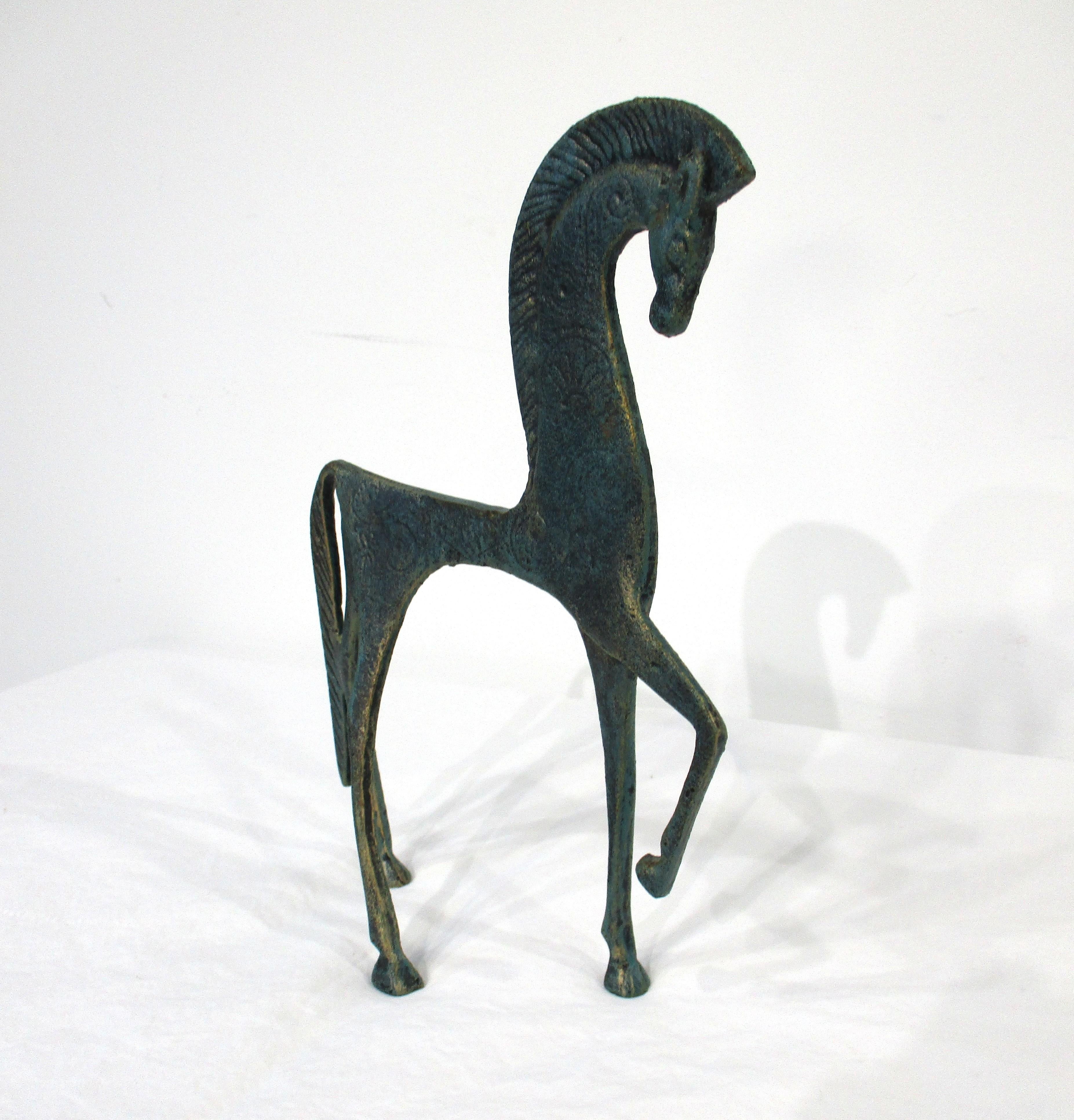Raymor Sculpture cheval étrusque Italie dans le style de Weinberg en vente 2