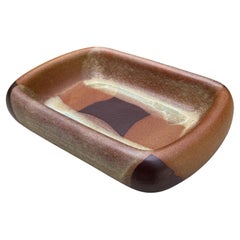 Raymor Italian Ceramic Rectangular Catchall Bowl, Italy, c.1960