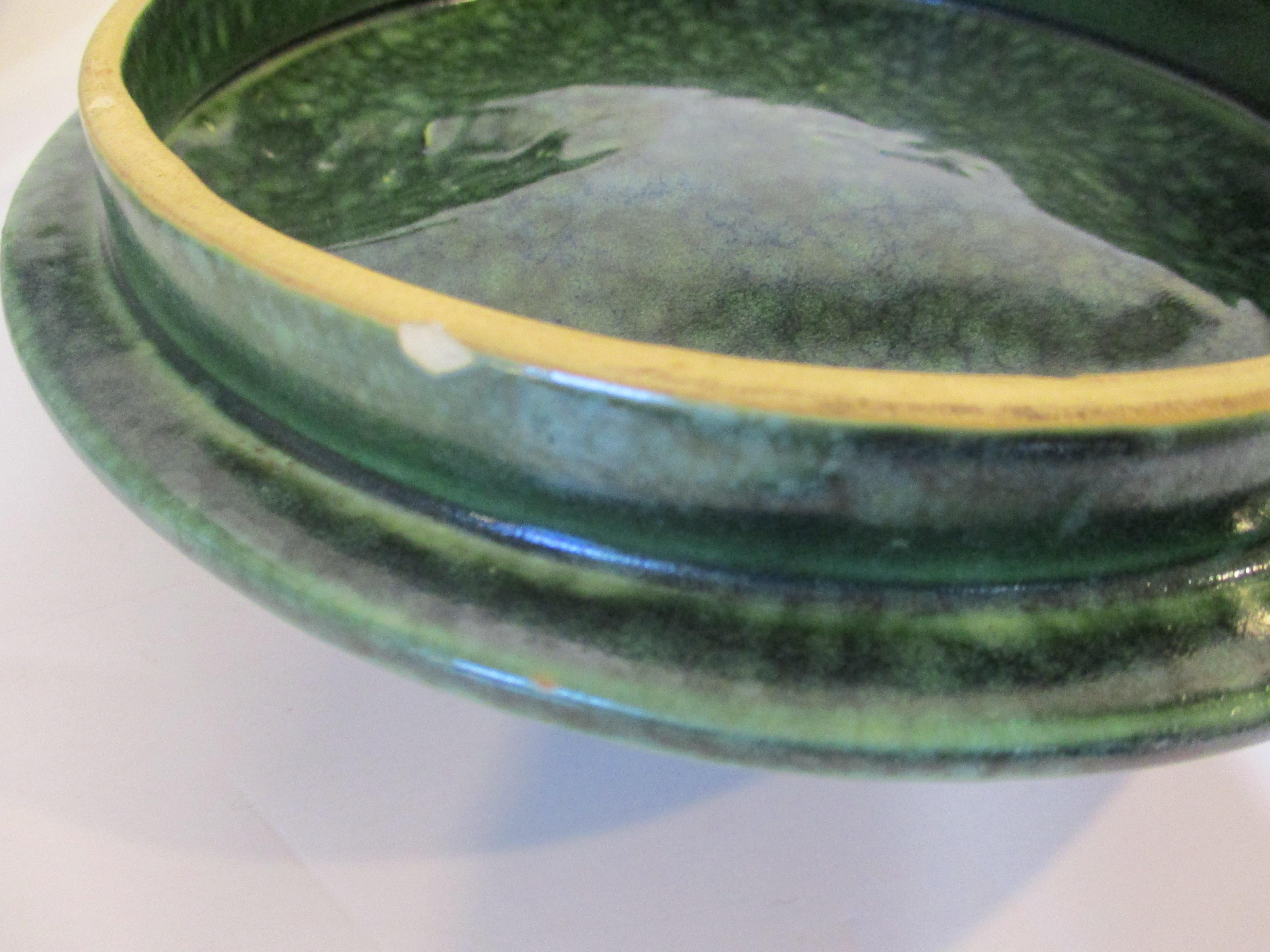 Raymor / Roseville Froschhaut-Keramik-Terrine aus Keramik  im Angebot 4