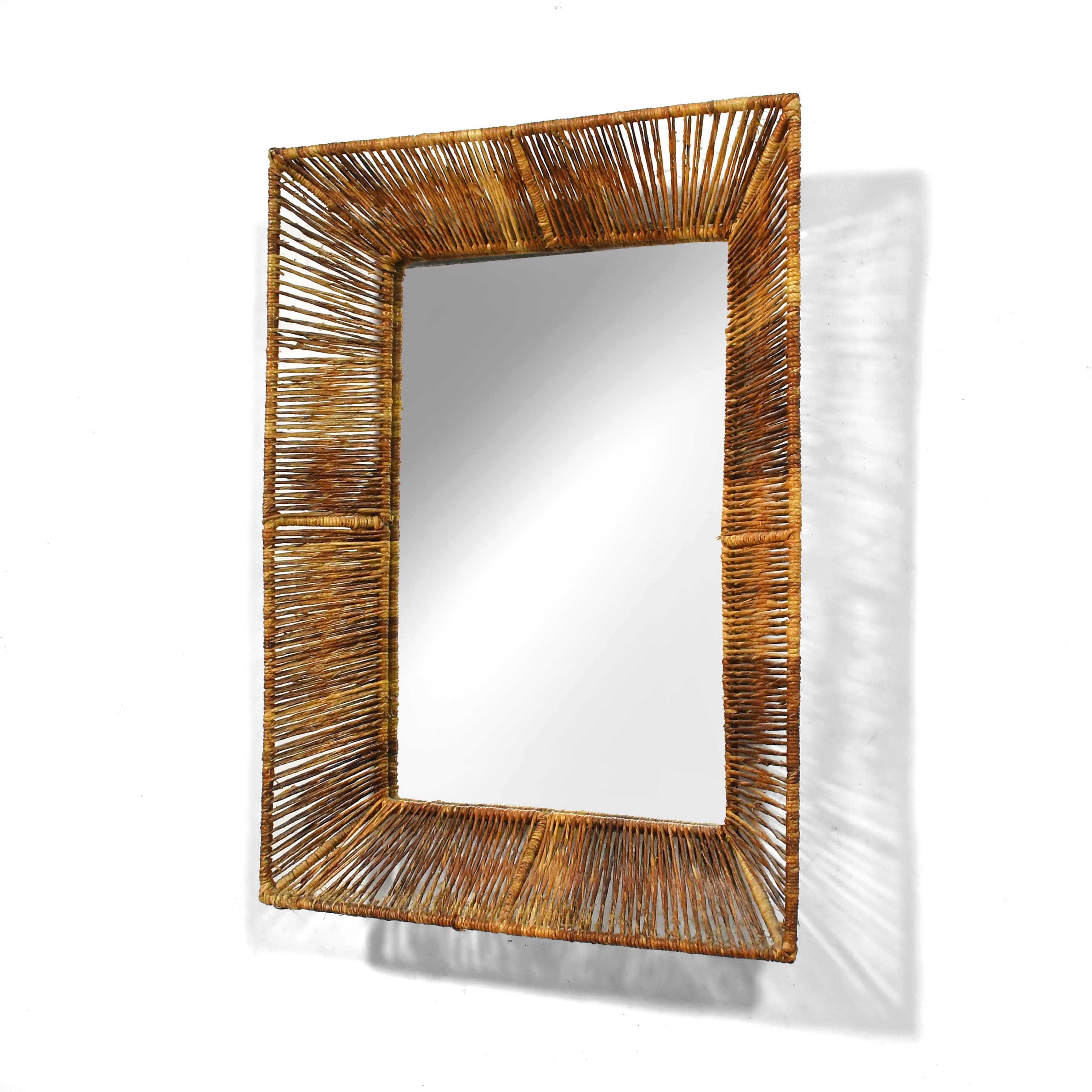 American Raymor Wall Mirror attributed to Arthur Umanoff For Sale