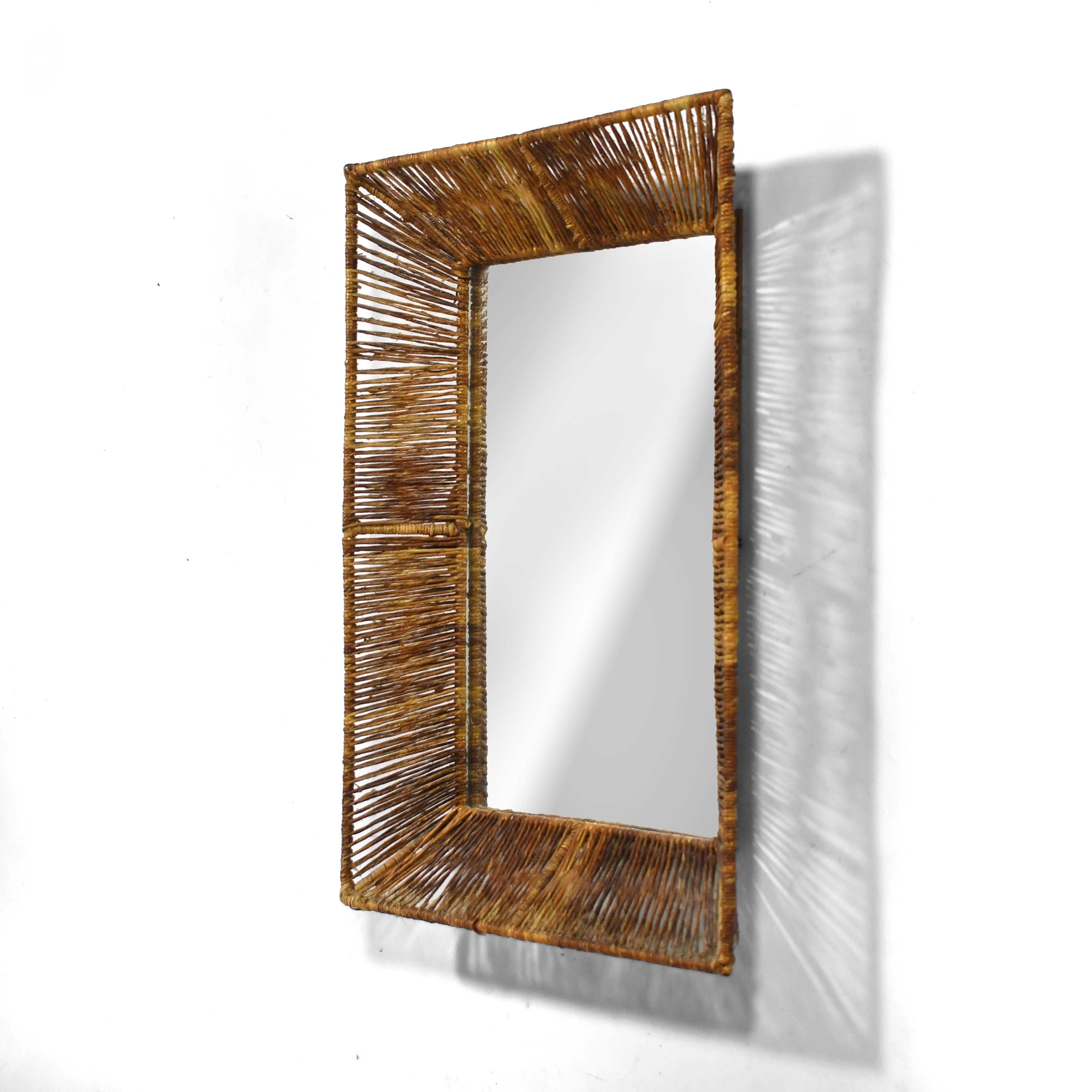 Raymor Wall Mirror attributed to Arthur Umanoff For Sale 1