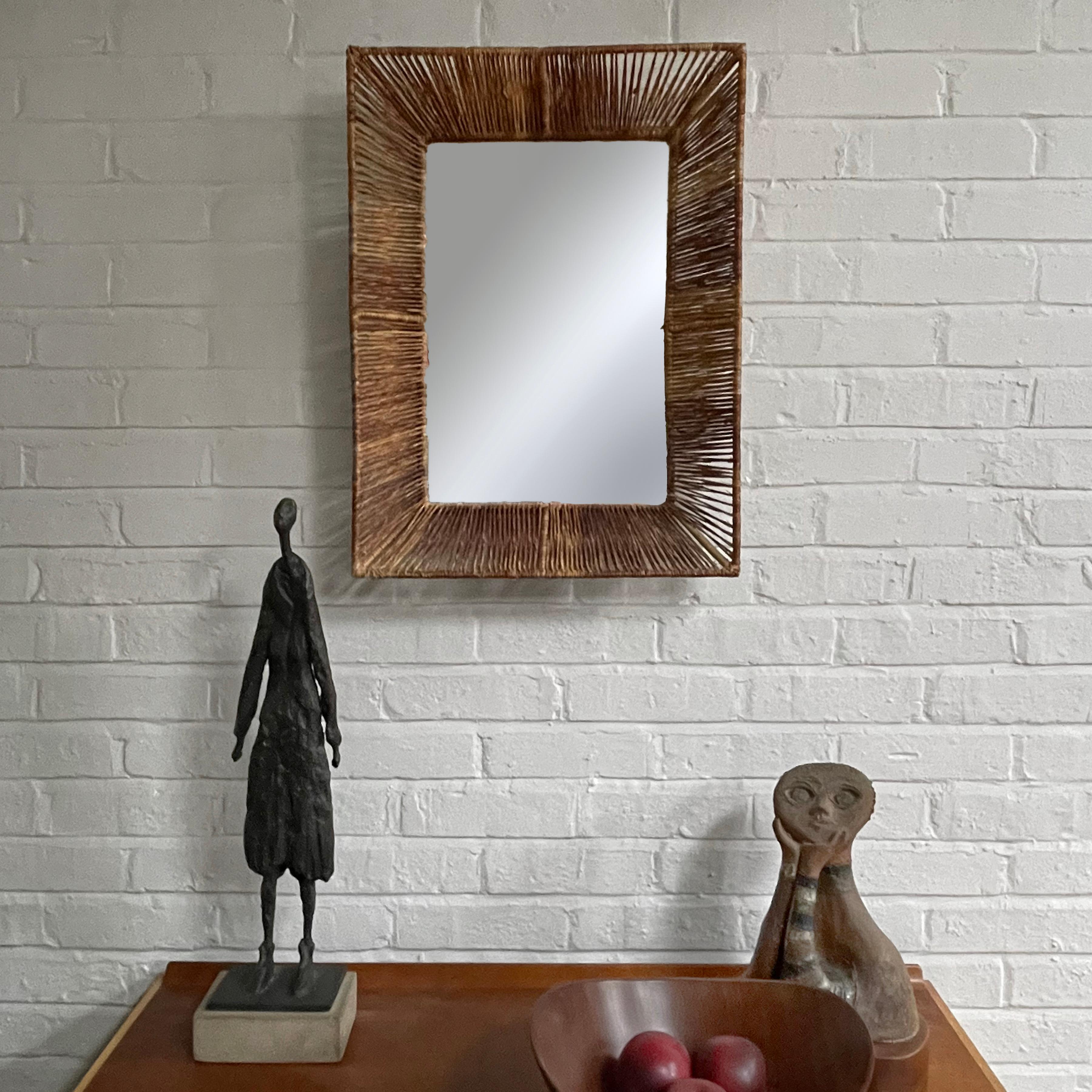 Raymor Wall Mirror attributed to Arthur Umanoff For Sale 2