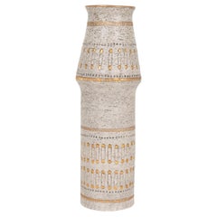 Raymor White and Gold Italian Vase