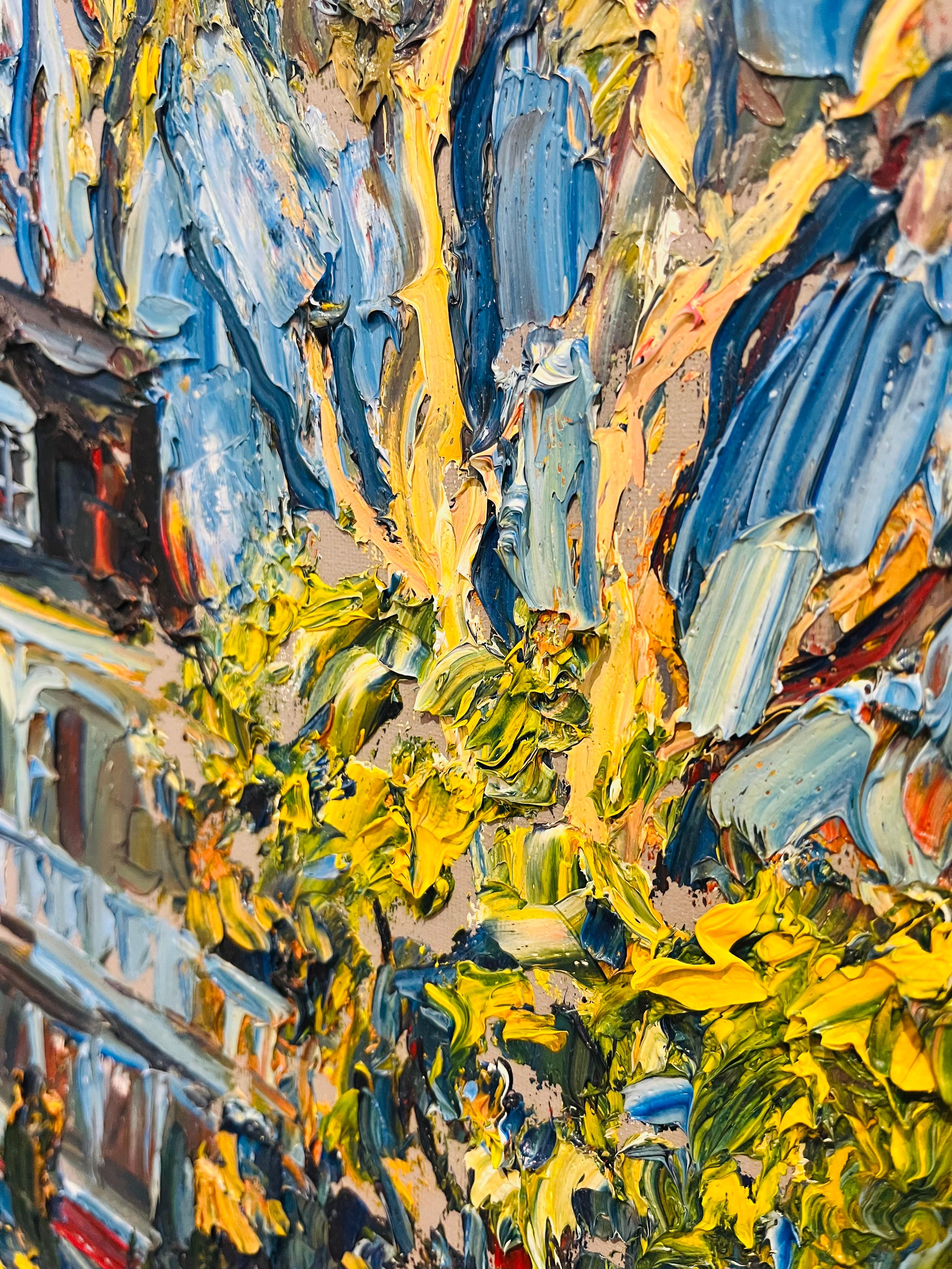 Raynald Leclerc, Kanadier, geb. 1961
Au Pied de L'Orme Sainte-Pétronille
Öl auf Leinwand
24 x 20 Zoll
Signiert unten rechts; verso betitelt
gerahmt 