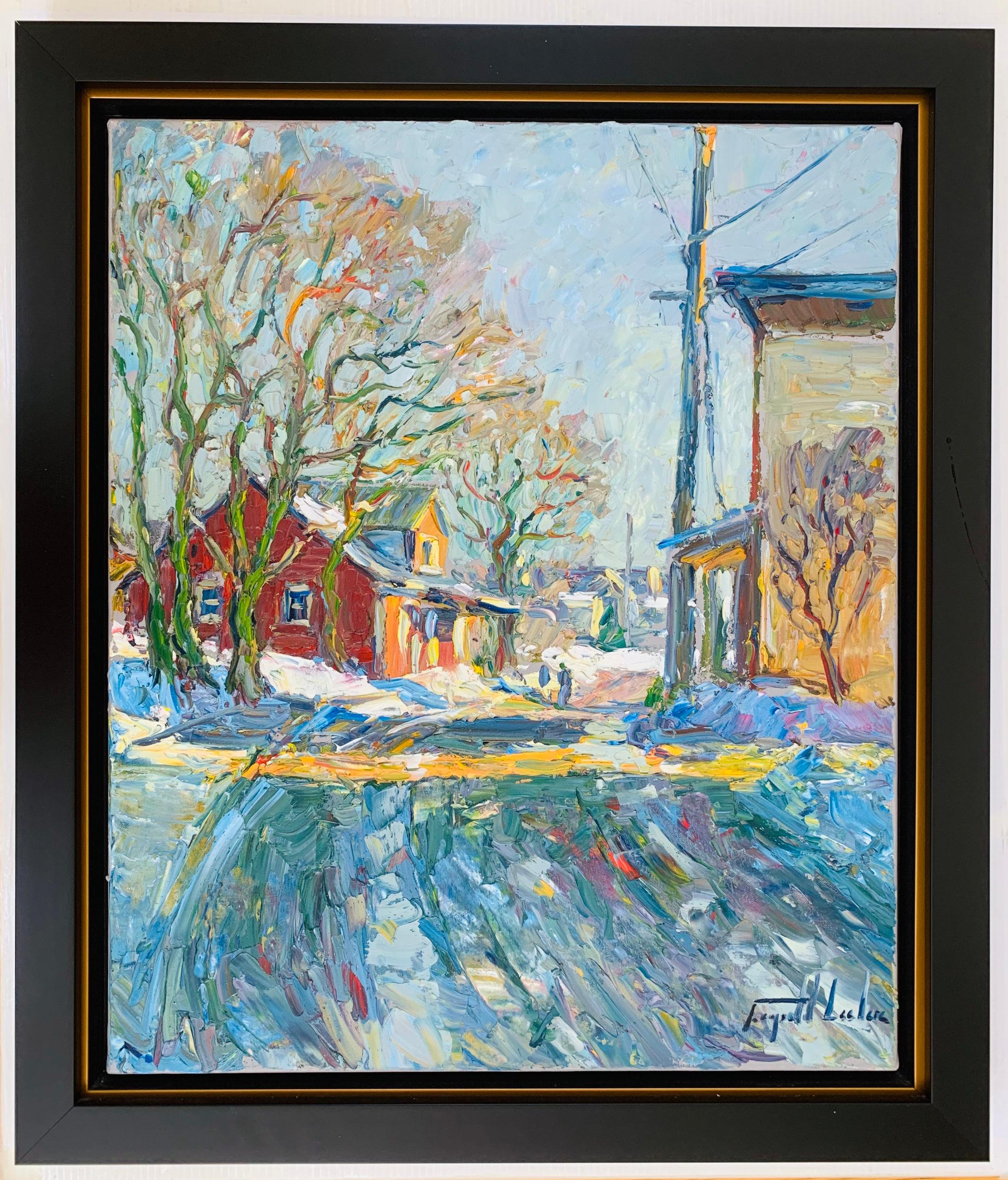 Baie-Saint-Paul, Quebec - Painting de Raynald Leclerc
