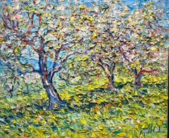 Pommiers en fleurs, Ile d’Orléans, Quebec
