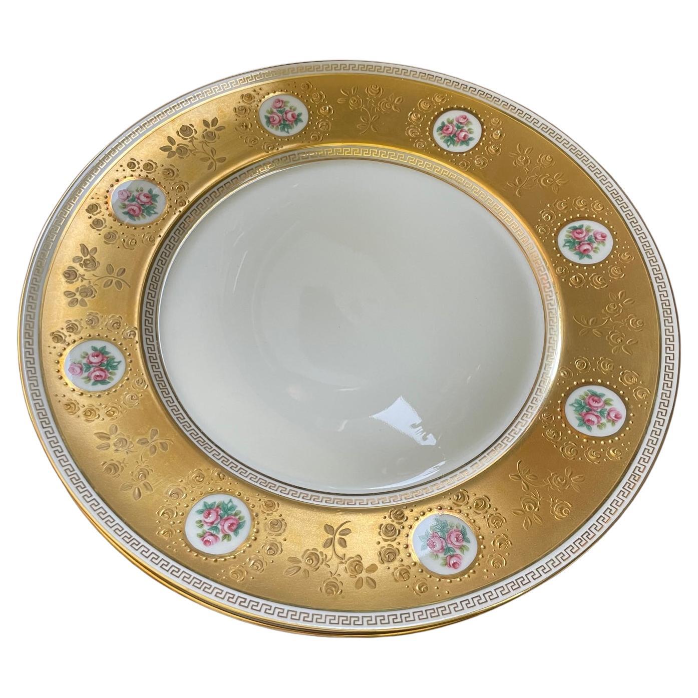 Raynaud Incrustation Duchesse China by Limoges Set of 36 Dinner