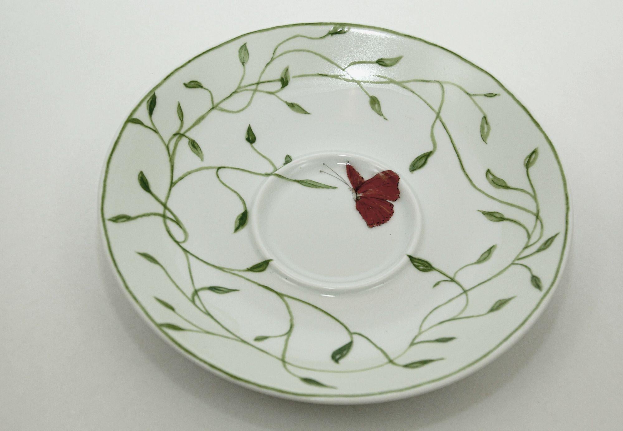 Juego de porcelana Raynaud Limoges Francia Histoire Naturelle Diseño de Pamela Baldwin en venta 7