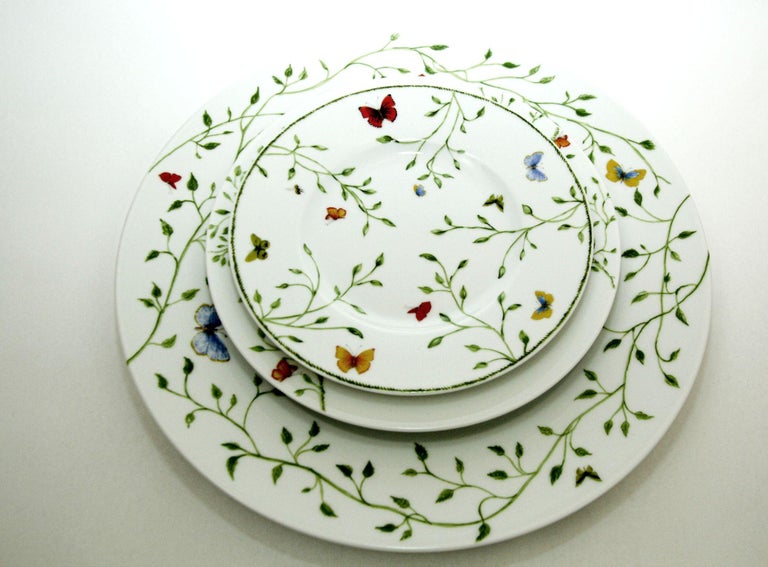 Raynaud Limoges France Porcelain Set Histoire Naturelle Design by