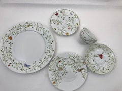 Raynaud Limoges, Frankreich, Porzellan-Set Histoire Naturelle, Design von Pamela Baldwin