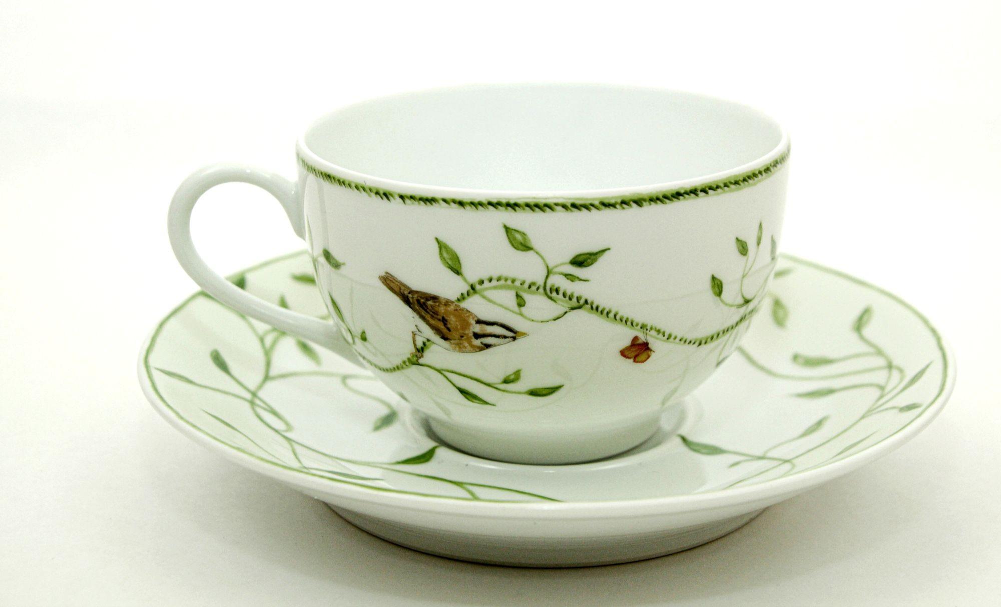 Juego de porcelana Raynaud Limoges Francia Histoire Naturelle Diseño de Pamela Baldwin en Bueno estado para la venta en North Hollywood, CA