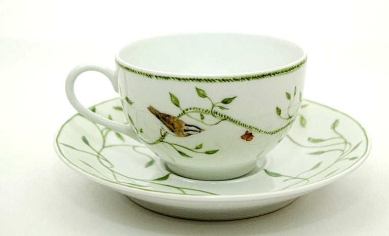 Raynaud Limoges France Porcelain Set Histoire Naturelle Design by