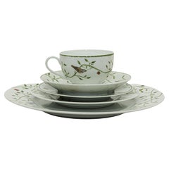 Juego de porcelana Raynaud Limoges Francia Histoire Naturelle Diseño de Pamela Baldwin