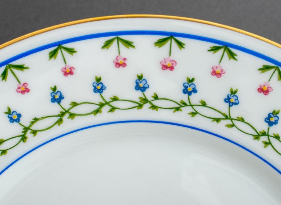 Raynaud Porcelain Lafayette Dinner Service for 12 In Good Condition In New York, NY