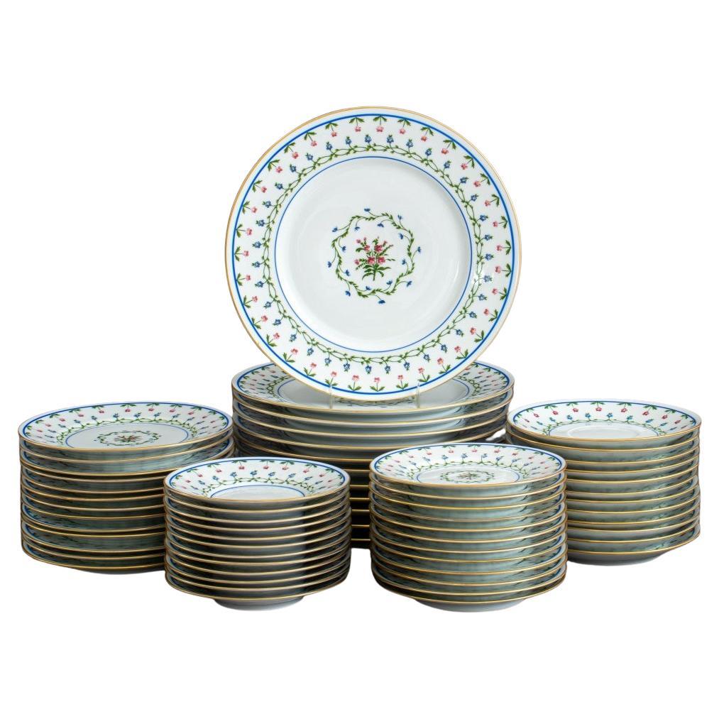 Raynaud Porcelain Lafayette Dinner Service for 12