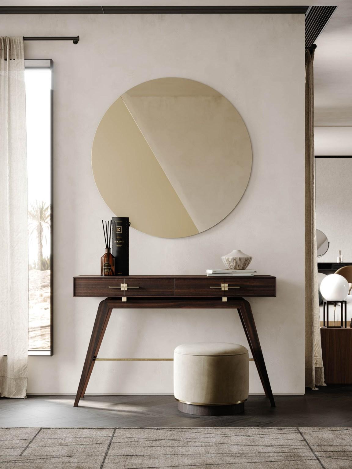 Portuguese 21st-century Mirror, with a customisable metallic leaf For Sale