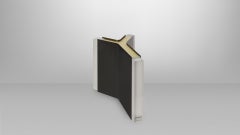 Lampe de bureau en rayonne par CTO Lighting