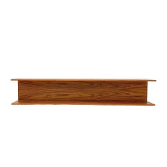 Walnut shelf by Walter Wirz for W Renz