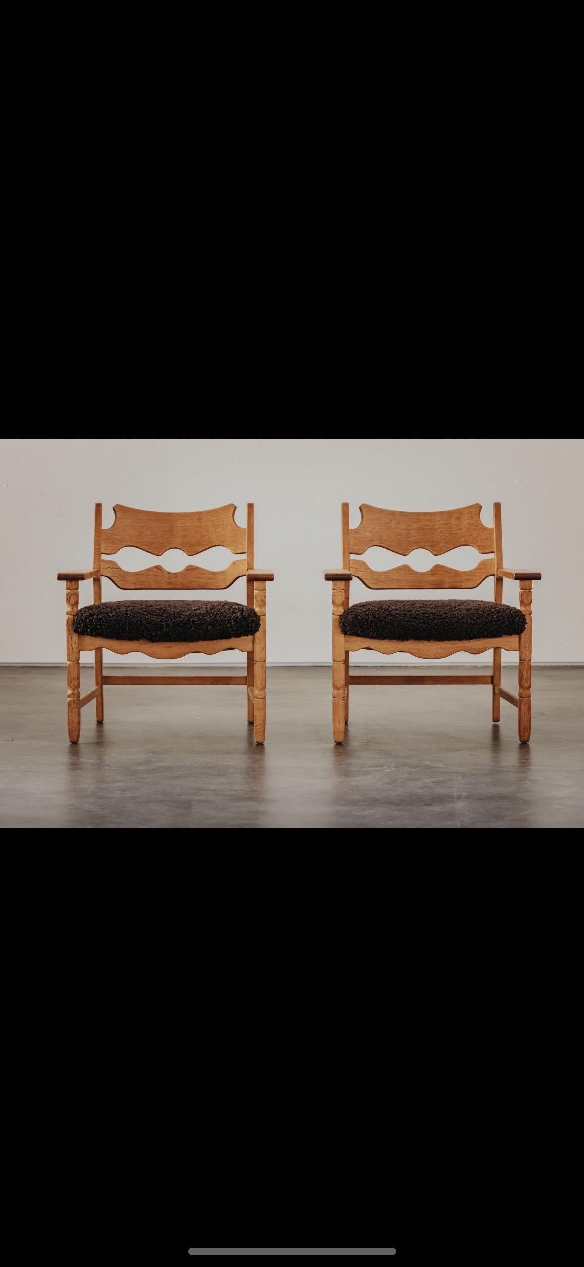 Oak Razor Chairs