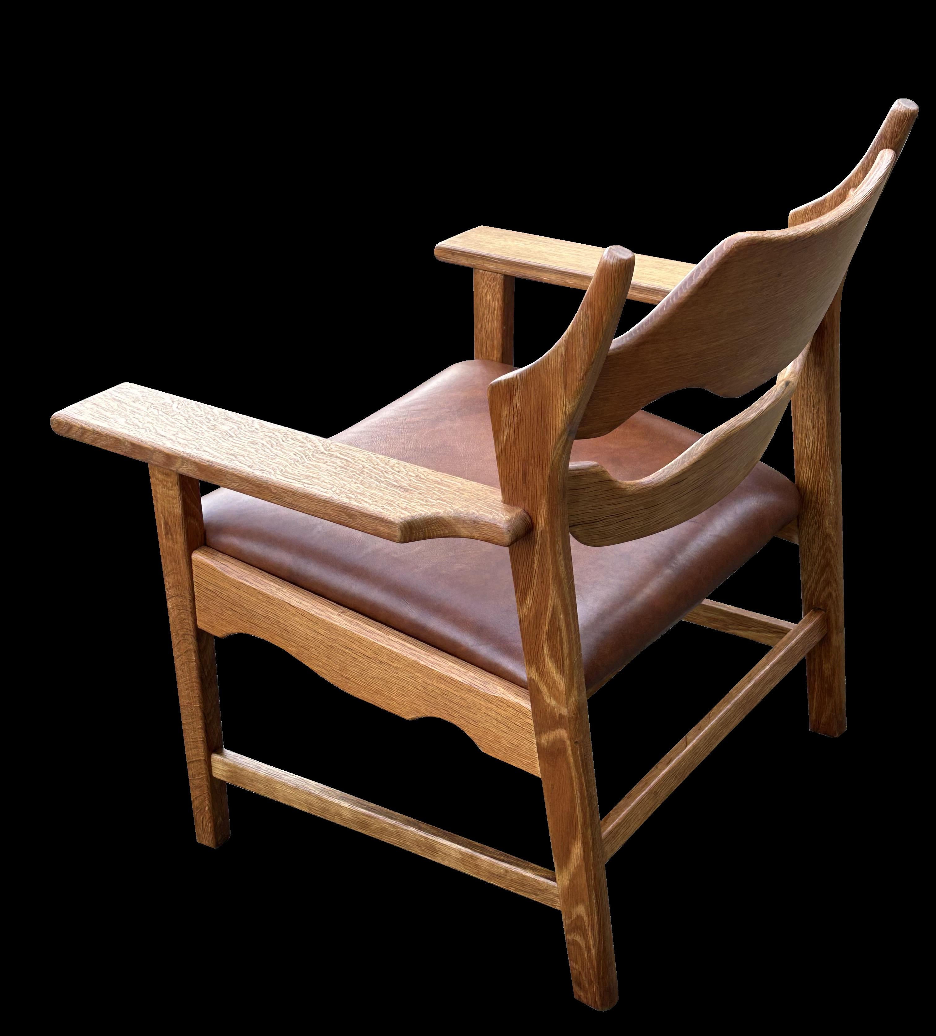 Scandinavian Modern Razor Lounge Chair by Henning Kjaernulf For Sale