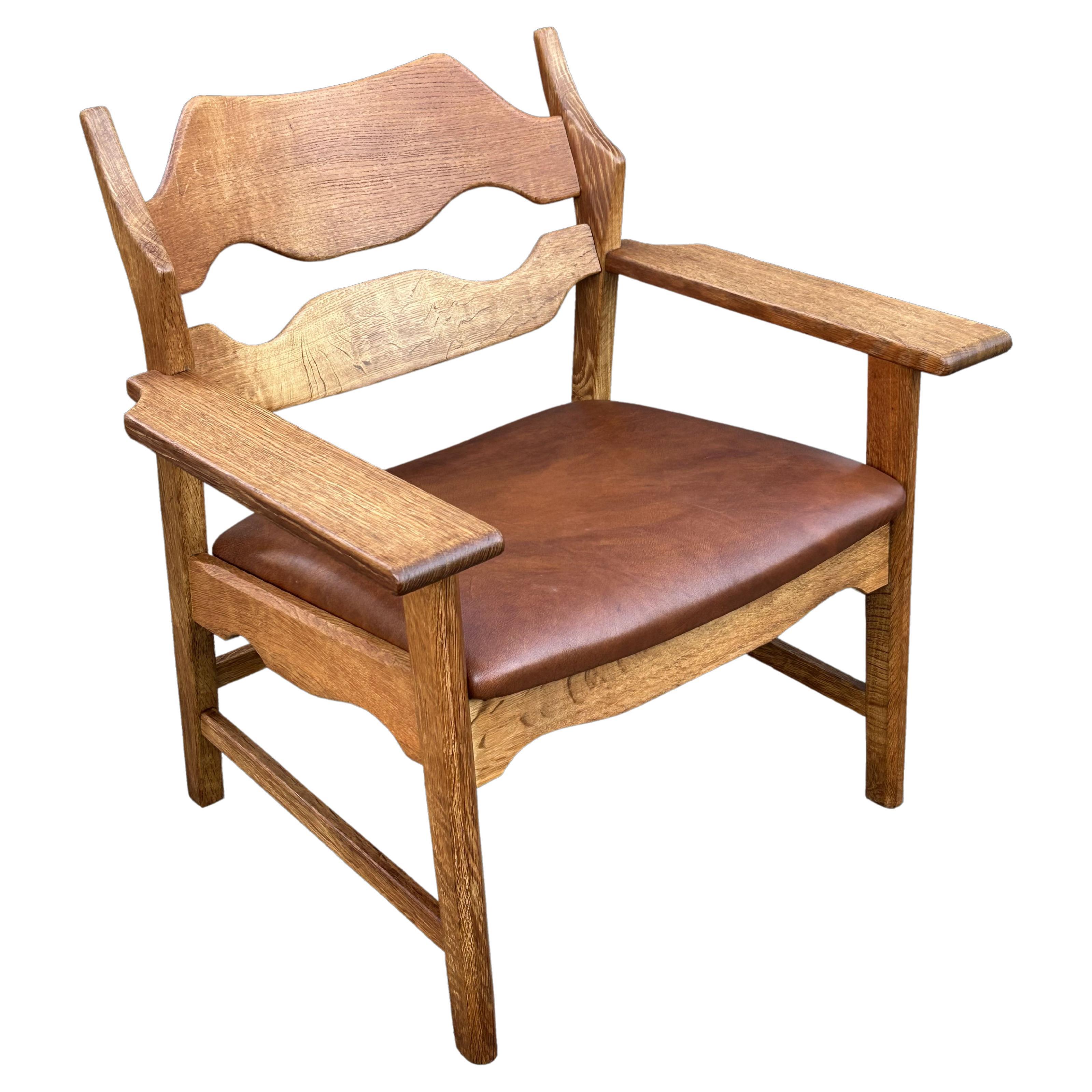 Razor Lounge Chair by Henning Kjaernulf For Sale