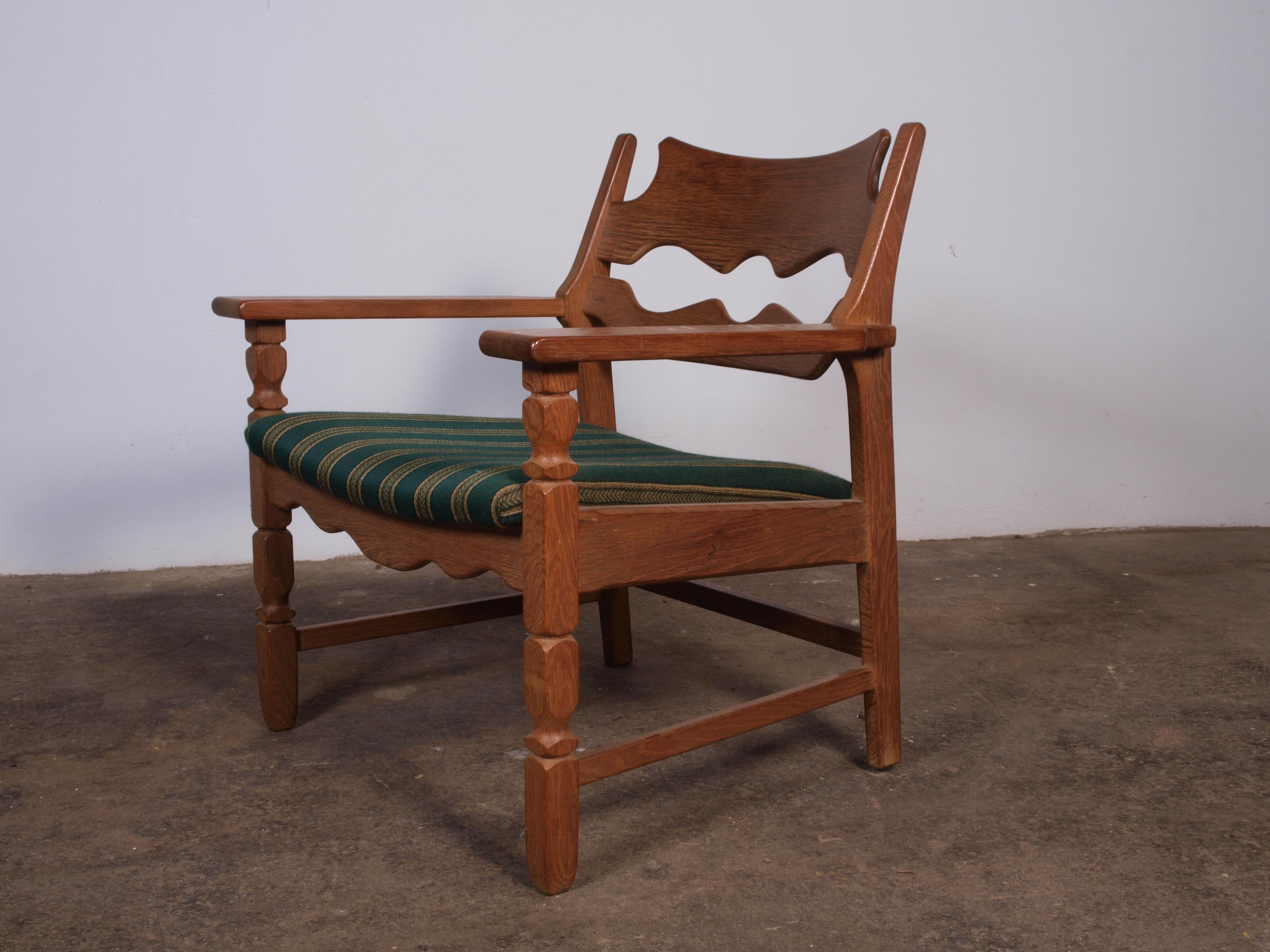 Razorblade Danish Brutalist Lounge Chair, 1960s Danish For Sale 4