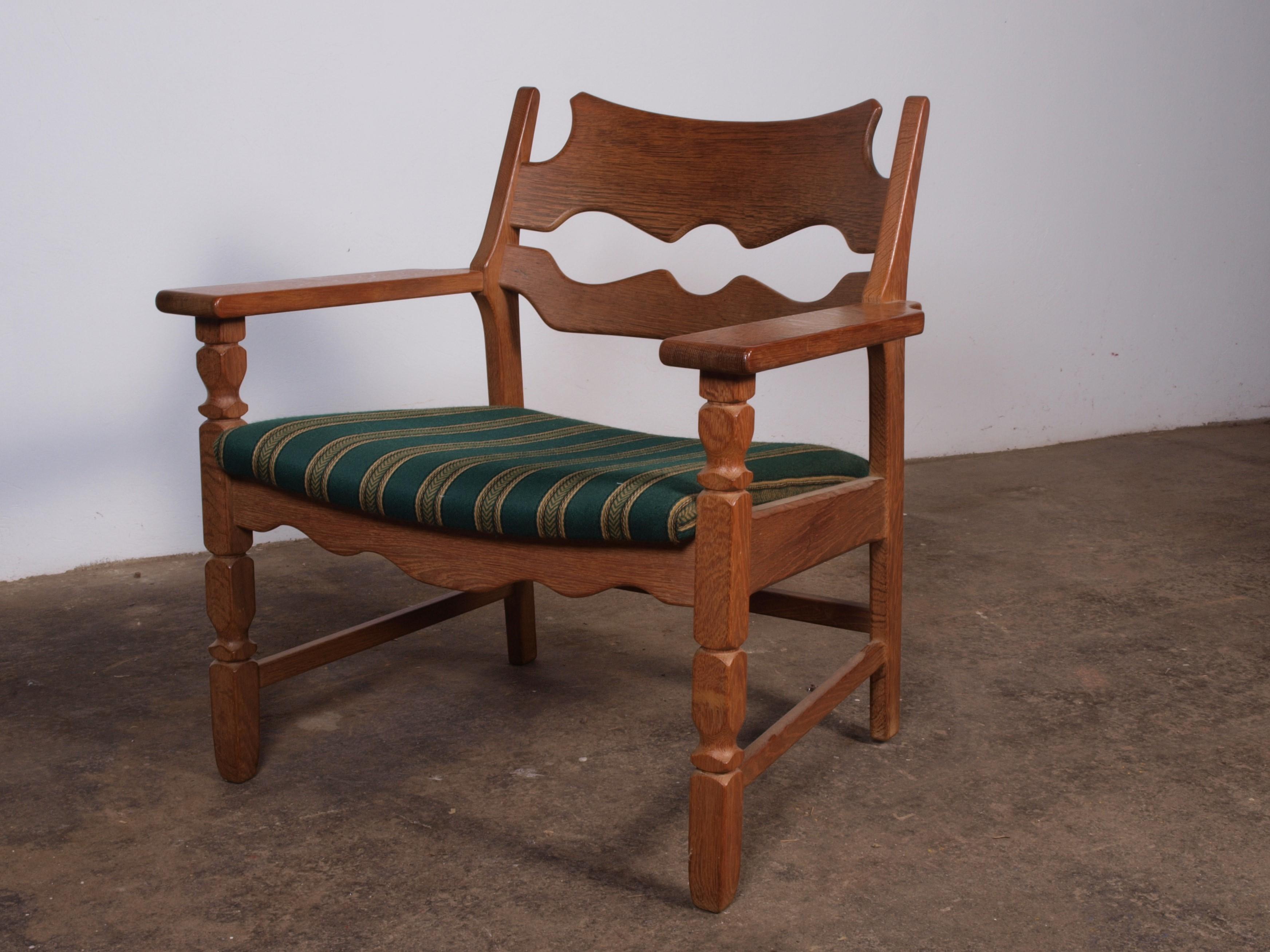 Razorblade Danish Brutalist Lounge Chair, 1960s Danish For Sale 1