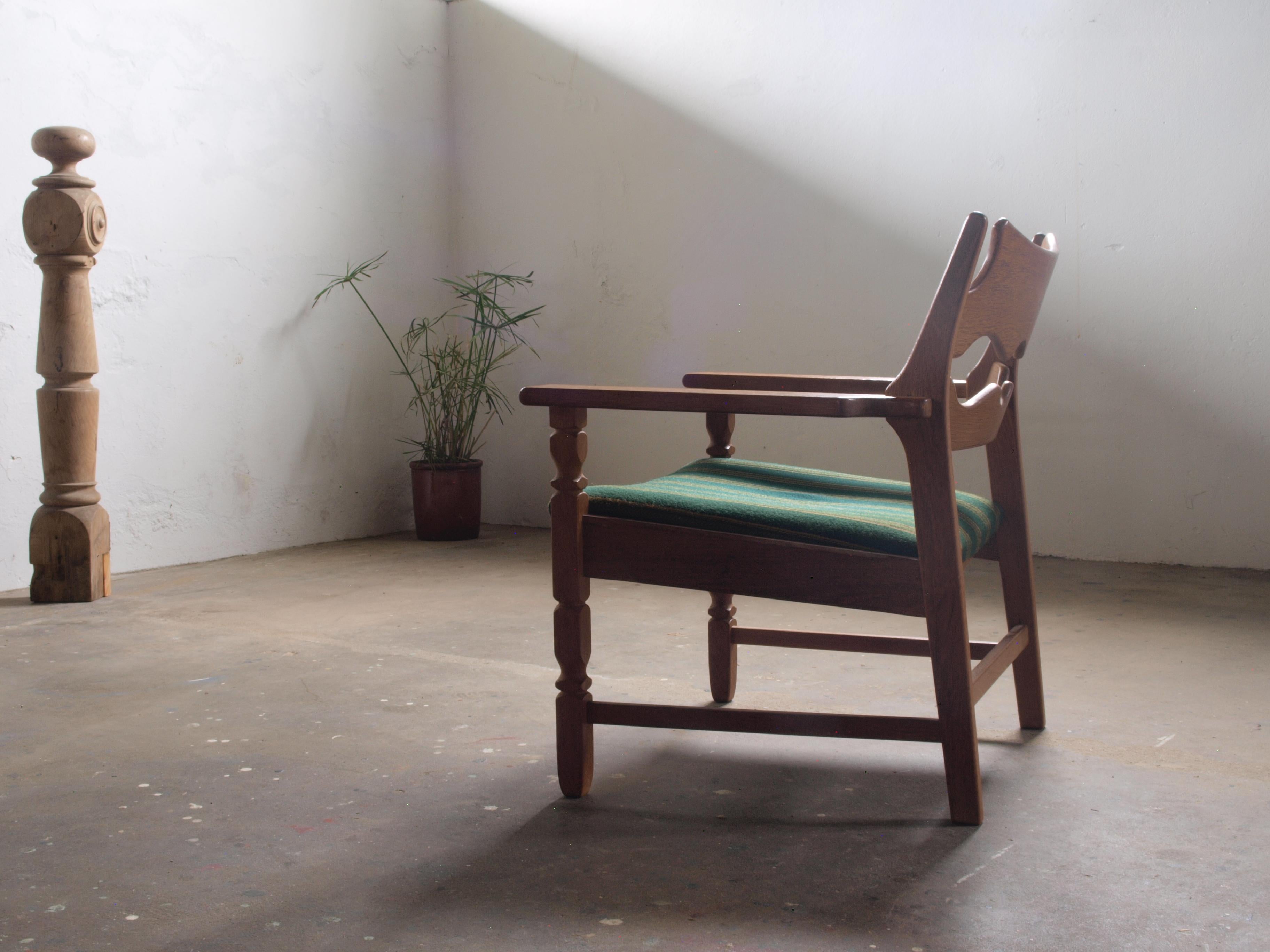 Razorblade Dänischer Brutalistischer Loungesessel Henning Kjærnulf, 1960er Jahre Dänisch im Angebot 9