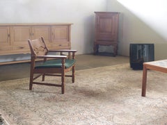 Razorblade Danish Brutalist Lounge Chair Henning Kjærnulf, 1960s Danish