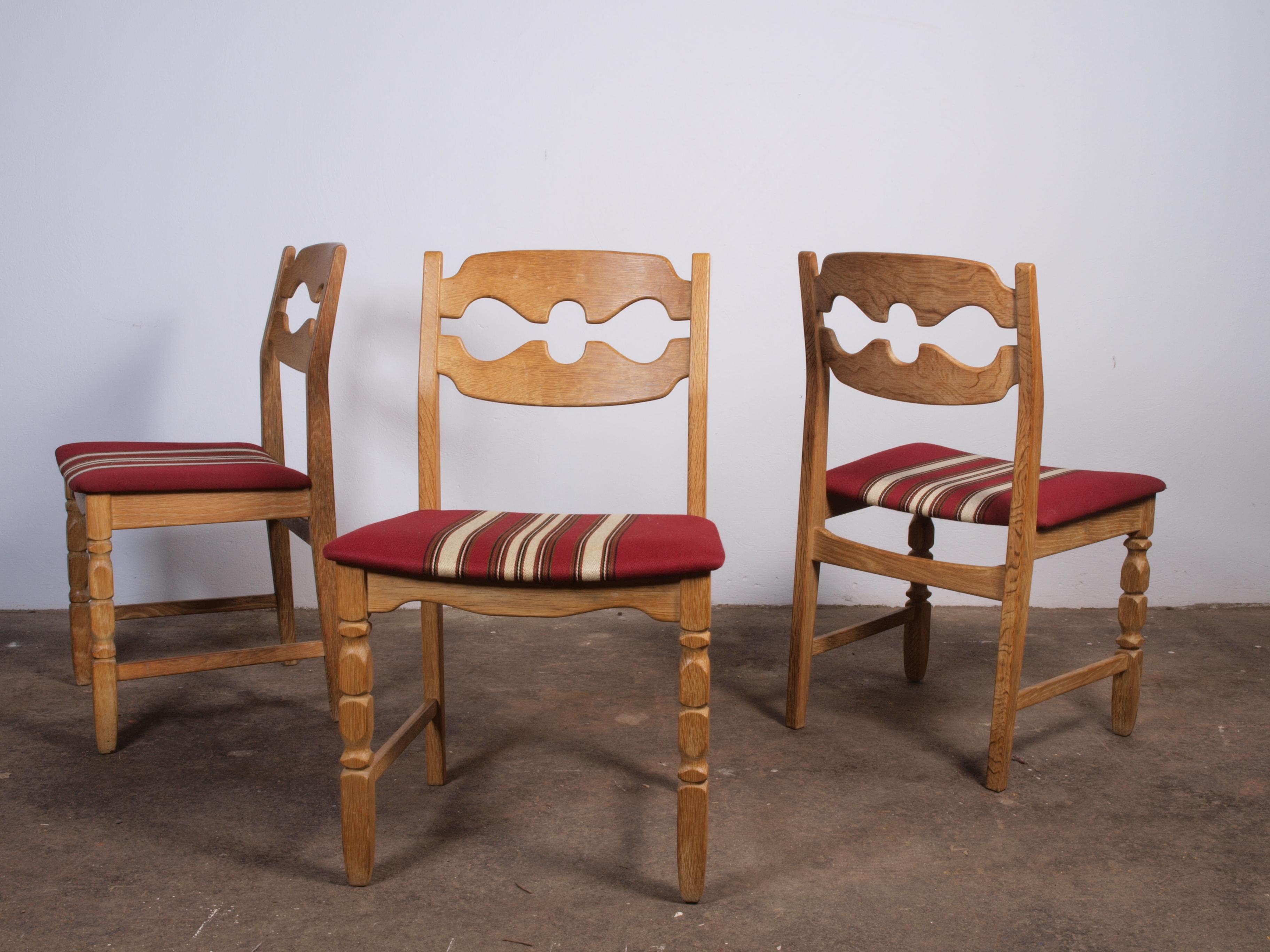 Razorblade Dining Chairs by Henning Kjærnulf for Nyrup Furniture Factory, 1960s For Sale 10