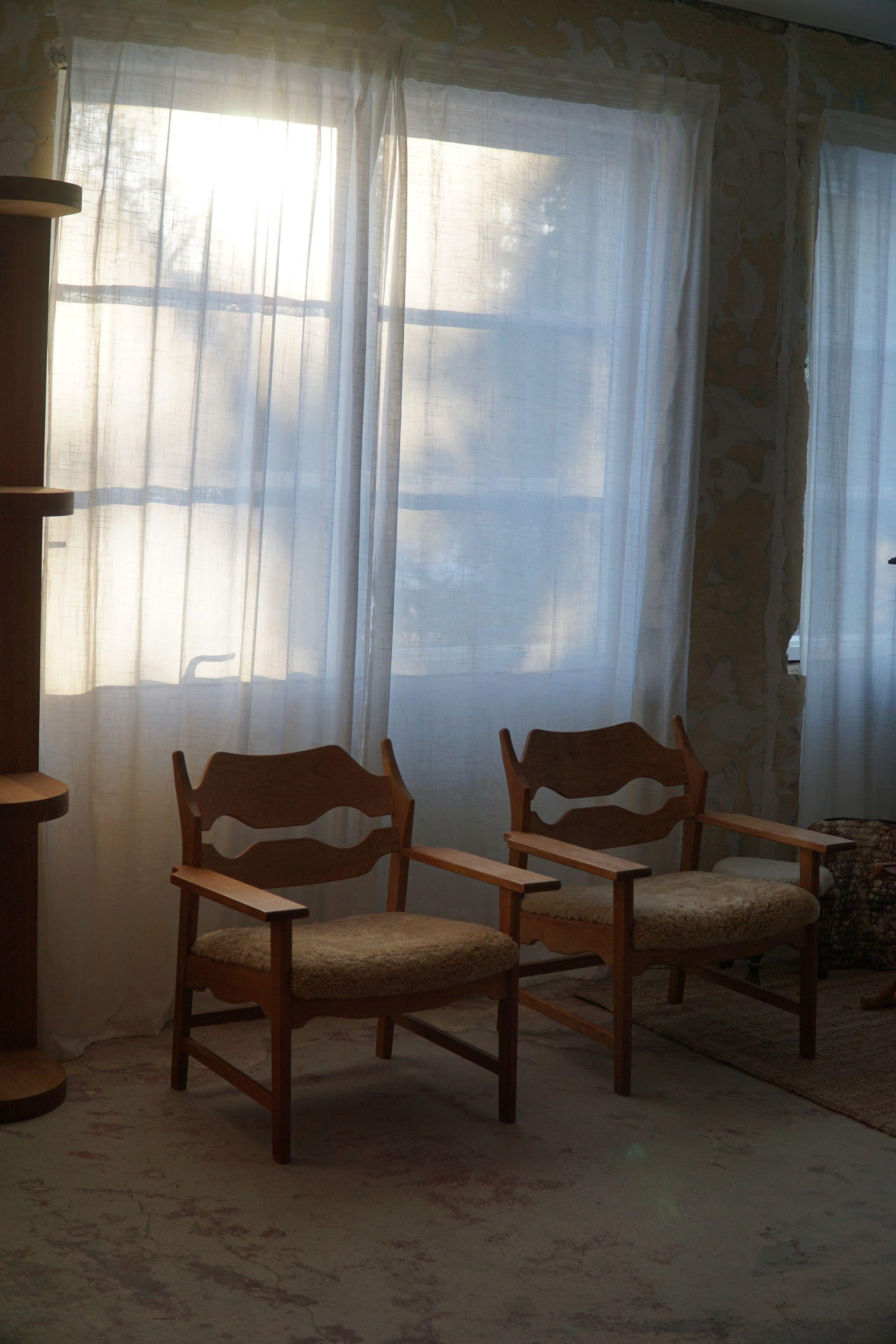 Razorblade Lounge Chair by Henning Kjærnulf, Danish Mid Century Modern, 1960s For Sale 6
