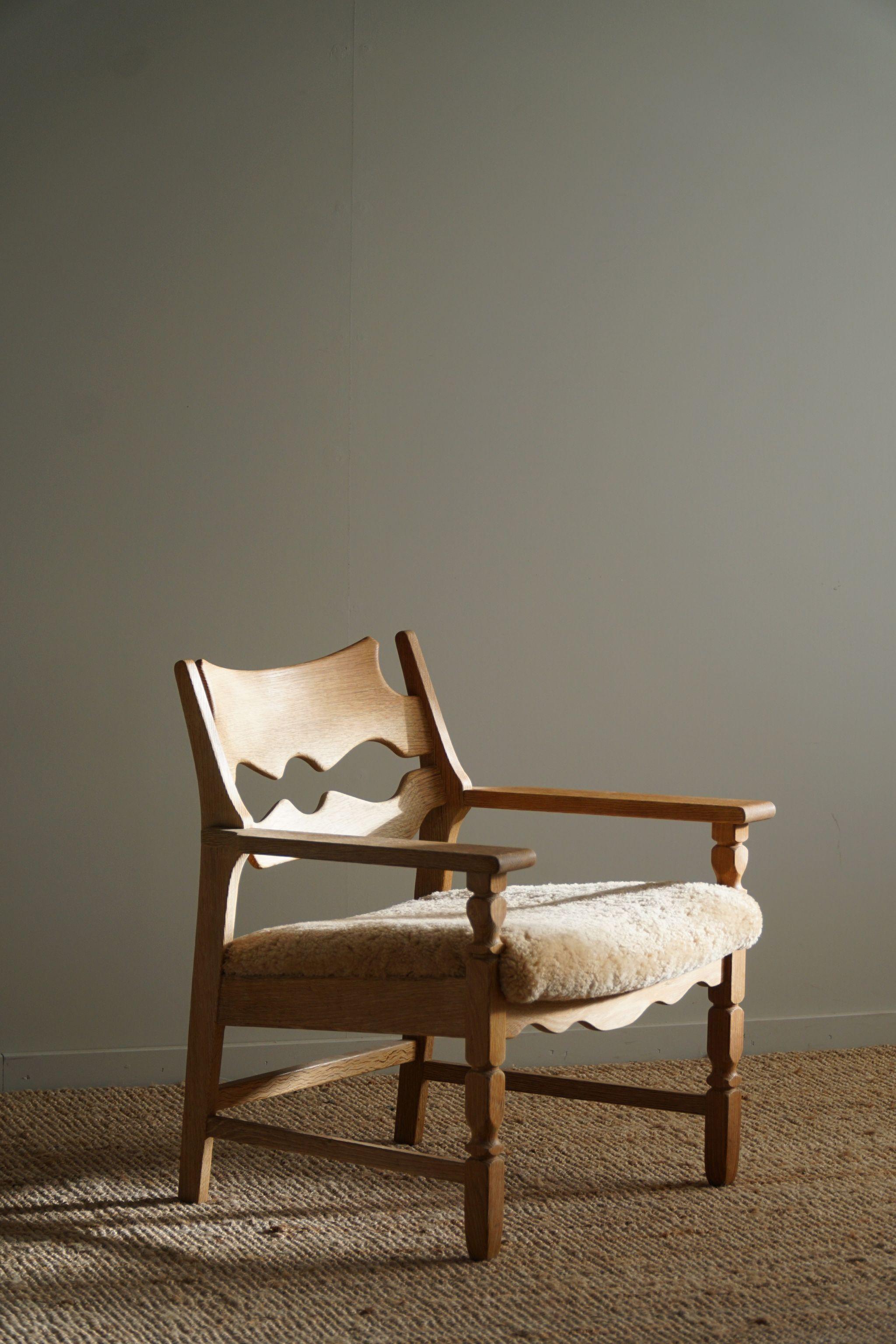 Razorblade Lounge Chair by Henning Kjærnulf, Danish Mid Century Modern, 1960s 7