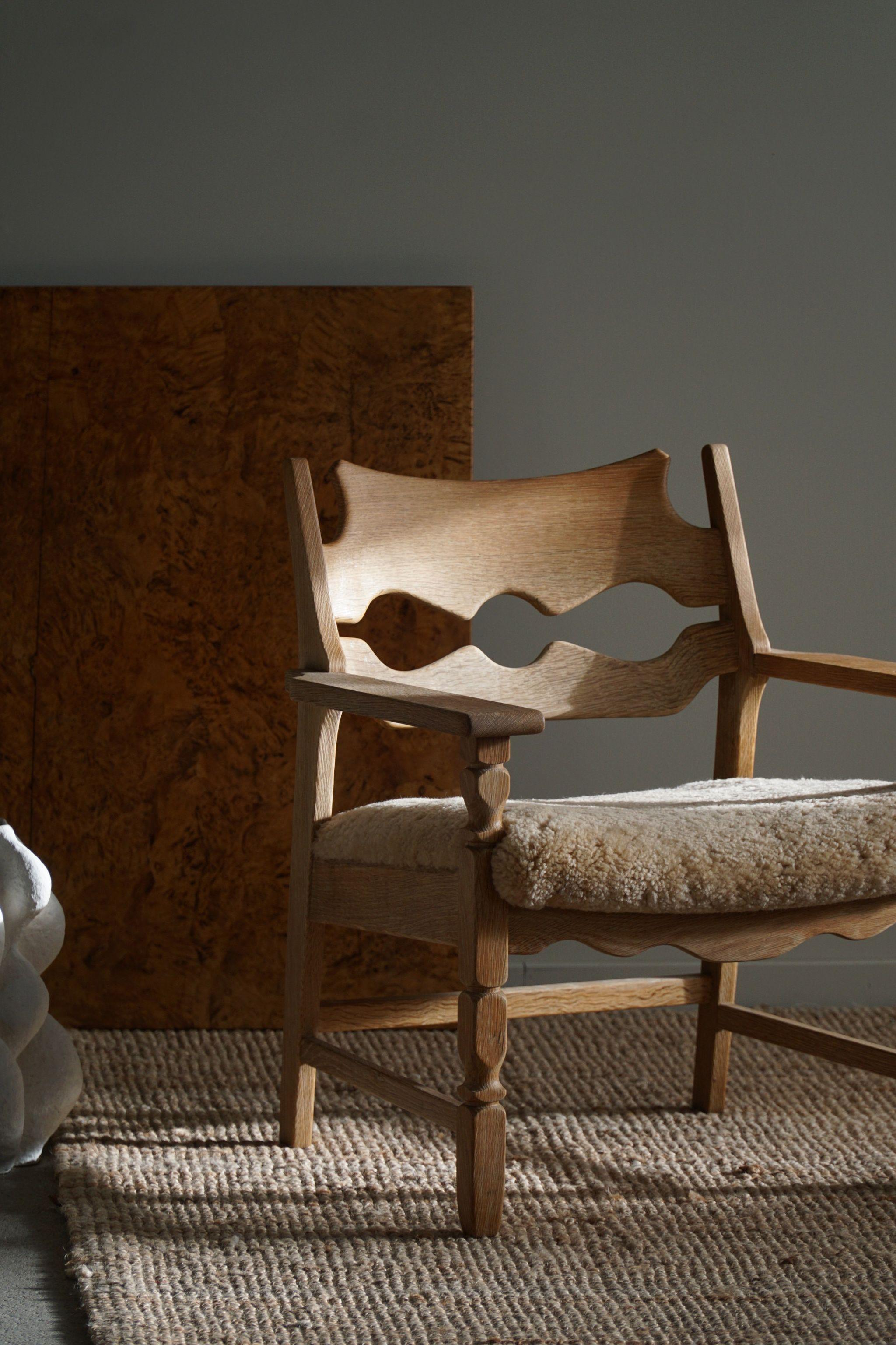 Razorblade Lounge Chair by Henning Kjærnulf, Danish Mid Century Modern, 1960s 9