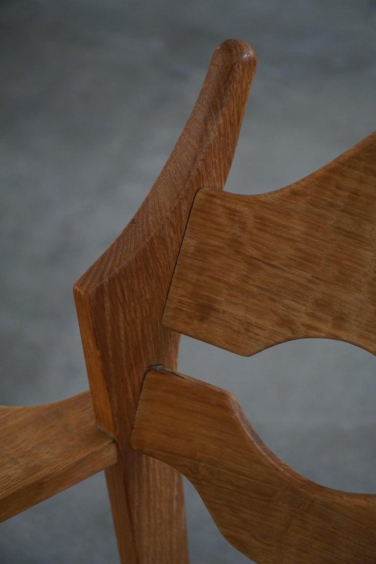 Razorblade Lounge Chair by Henning Kjærnulf, Danish Mid Century Modern, 1960s For Sale 13